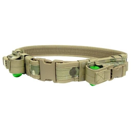 Dernière affaire concernant Coton en nylon 330g de polyester de ceinture tactique résistante souple