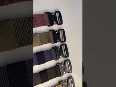 Ceinture tactique Cobra, ceinture tissée en nylon, ceinture d'entraînement multifonction pour hommes, polyvalente en plein air