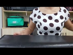 Tapis rond ignifuge pour la grille de BBQ et le coussin à feu avec revêtement en silicone liquide, résistant à la chaleur