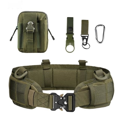 Multi-Functional Tactical Waist Belt Set, Outdoor MOLLE Tactical Belt For Military Enthusiasts And CS Field Combat