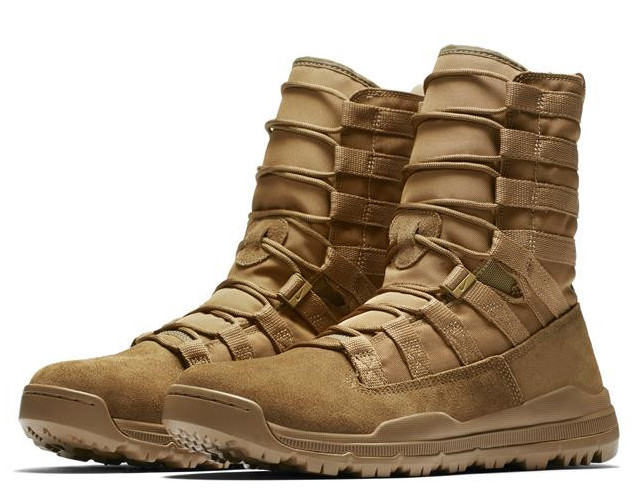 Phylon Midsole Coyote Brown Tactical Boots For Men Textured Arch OEM