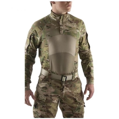 Chemise de combat tactique militaire en plein air Costume de grenouille Camouflage personnalisé